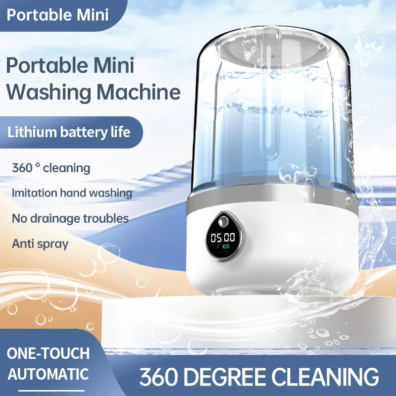 TravelMate Mini Washing Machine™