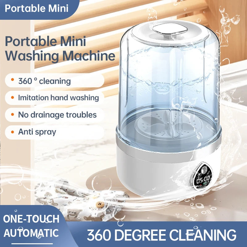 TravelMate Mini Washing Machine™