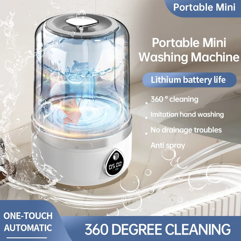 TravelMate Mini Washing Machine™
