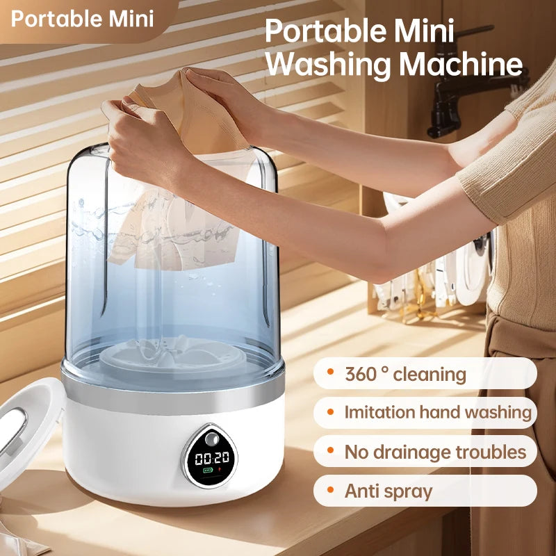 TravelMate Mini Washing Machine™