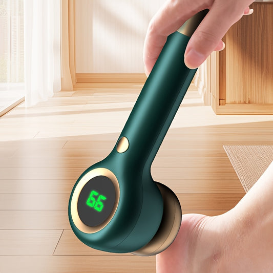 USB Rechargeable Electric Foot Callus Remover Kit - Professional Pedicure Tool for Feet Care, 3 Interchangeable Heads, 2 Speeds, Dander Vacuum | Smooth & Soft Feet Solution, 1pc